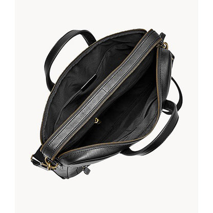 Double Zip Workbag (Black)