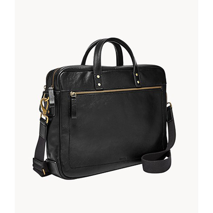 Double Zip Workbag (Black)